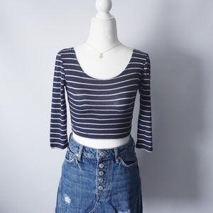 Crop top by Abercrombie and Fitch